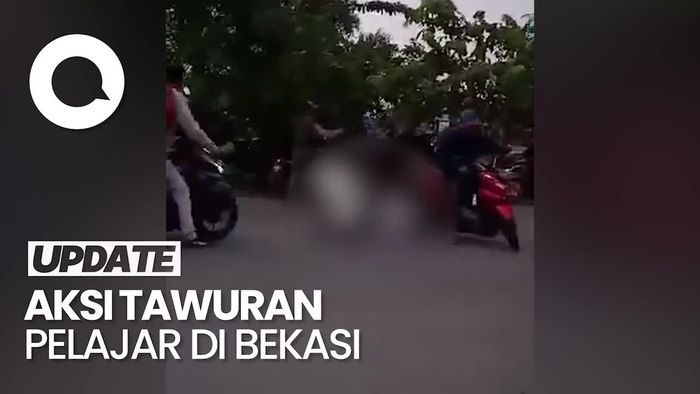 Tawuran Pelajar di Bekasi, 1 Orang Kritis Kena Bacokan di Kepala