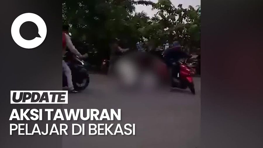 Tawuran Pelajar di Bekasi, 1 Orang Kritis Kena Bacokan di Kepala