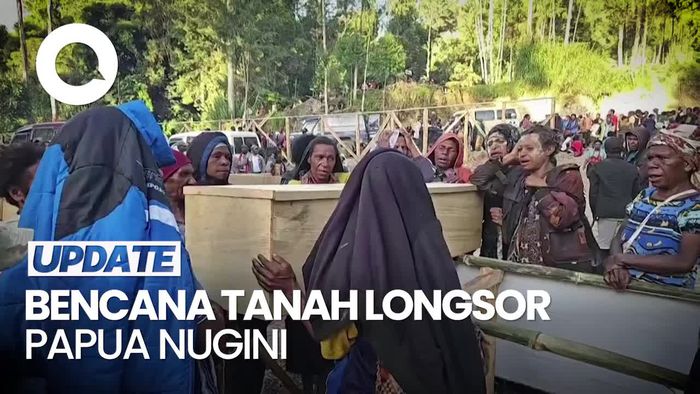 Korban Tewas Akibat Longsor Papua Nugini Diperkirakan Lebih dari 160 Orang