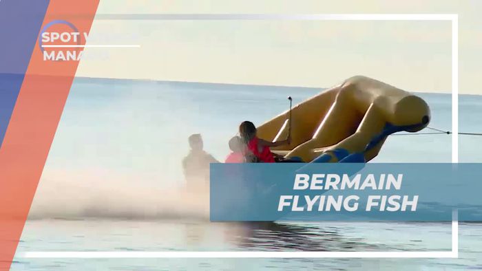 Mencoba Tantangan Seru Bermain Flying Fish di Manado