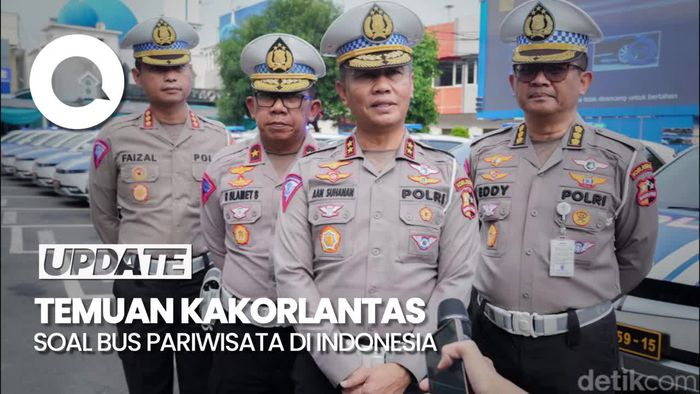 Cek Kelaikan Bus Pariwisata Seluruh Indonesia, Ini Temuan Kakorlantas