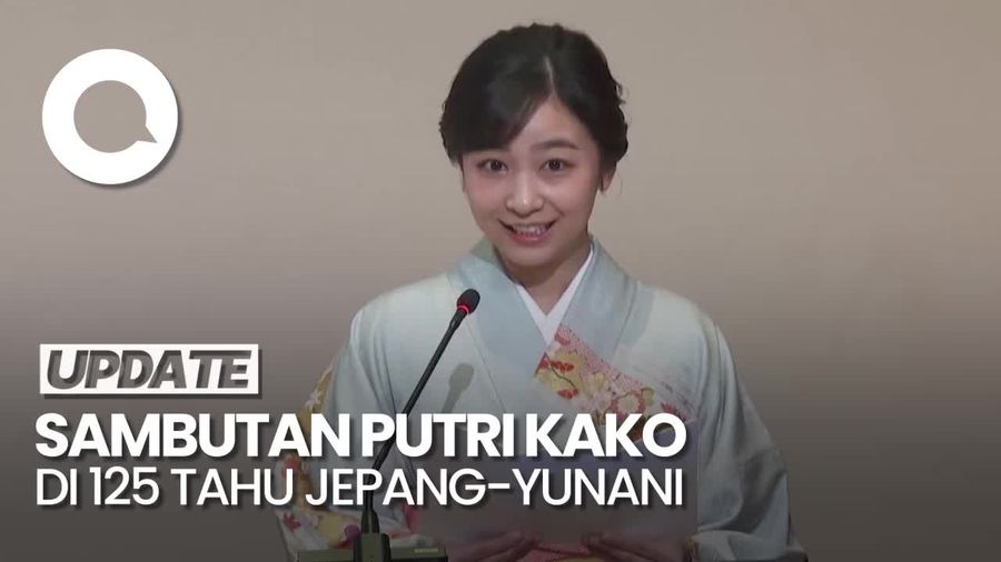 Momen Putri Kako Hadiri 125 Tahun Hubungan Jepang-Yunani