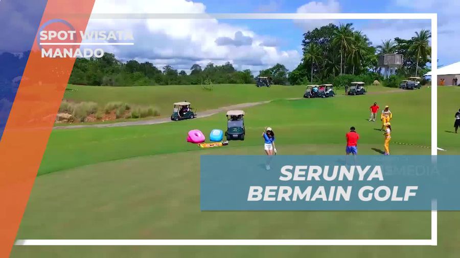 Adu Kebolehan Bermain Golf di Manado