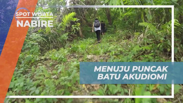 Perjalanan Menuju Puncak Batu Akudiomi Nabire