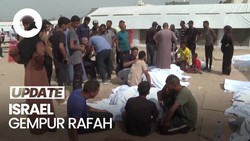 Pesawat Tak Berawak Israel Gempur Rafah, 20 Orang Tewas