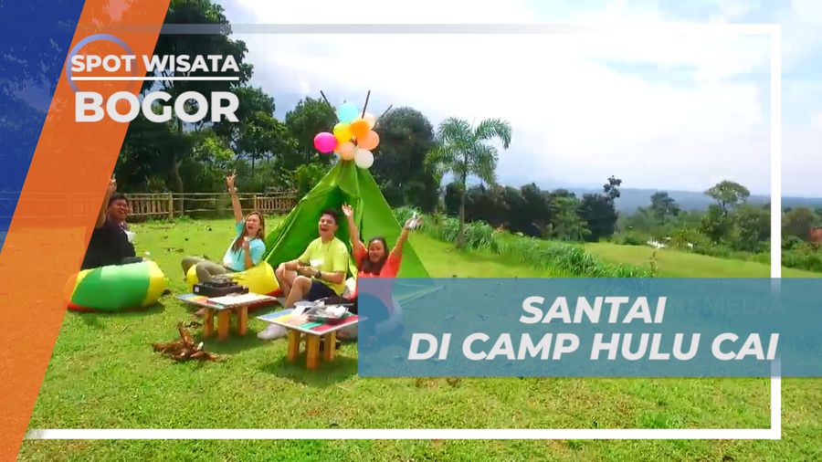 Bersantai Menikmati Suasana Sejuk Perbukitan Sambil Makan Camilan, Bogor
