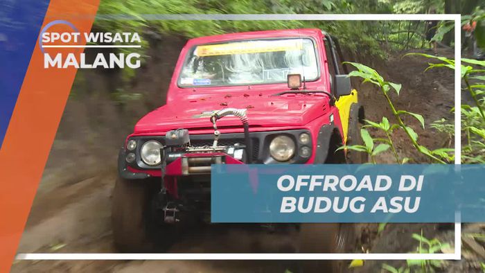 Offroad Menaklukkan Lintasan Menantang di Budug Asu Kota Malang