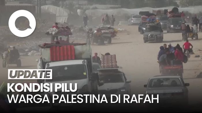 Pilu Warga Palestina di Rafah: Kami Tak Pernah Tidur, Bom di Mana-mana