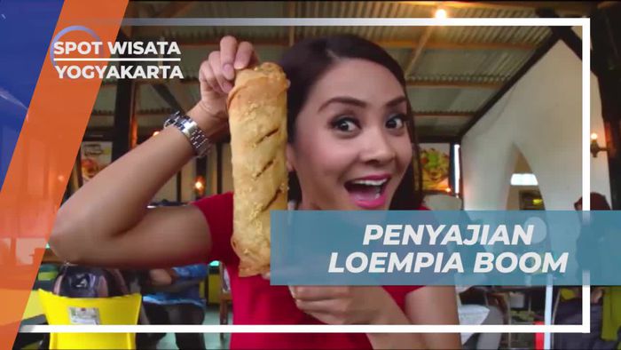Bersanding Dengan Sambal dan Kremesan, Penyajian Loempia Boom Yogyakarta