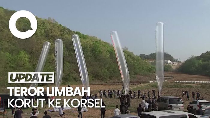 Korsel Dapat Teror Balon Udara Berisi Limbah dari Korut