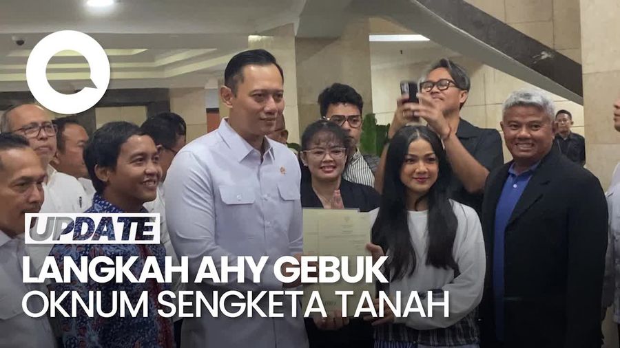 Menteri ATR/BPN AHY Nyatakan Siap Berantas Mafia Tanah 
