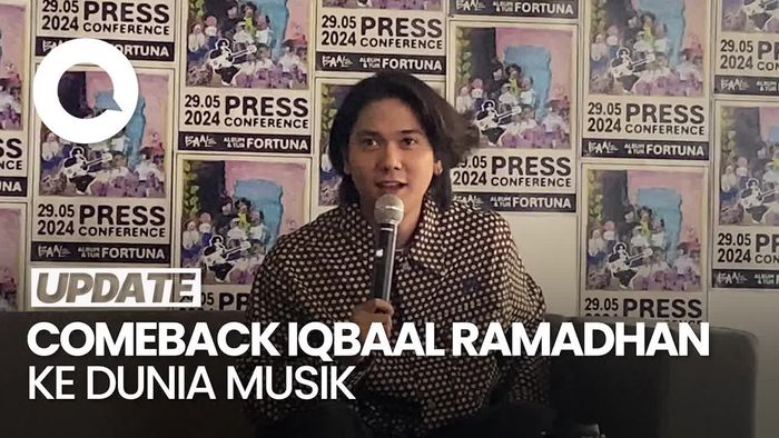 Iqbaal Ramadhan Kembali ke Dunia Musik dengan Wajah Baru