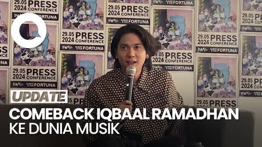 Iqbaal Ramadhan Kembali ke Dunia Musik dengan Wajah Baru