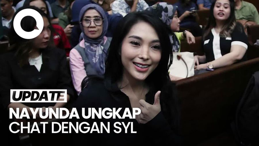 Terungkap, Chat SYL ke Biduan Nayunda: Kirim Stiker-Ngajak Makan