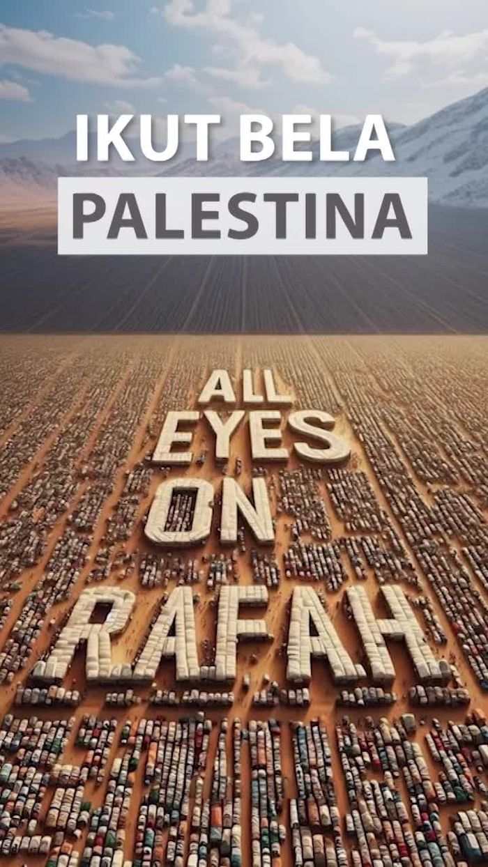 Ariana Grande-Mark Ruffalo Gemakan All Eyes on Rafah