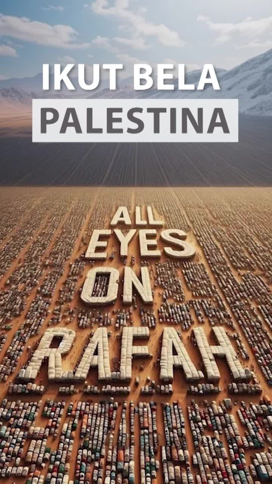 Ariana Grande-Mark Ruffalo Gemakan All Eyes on Rafah