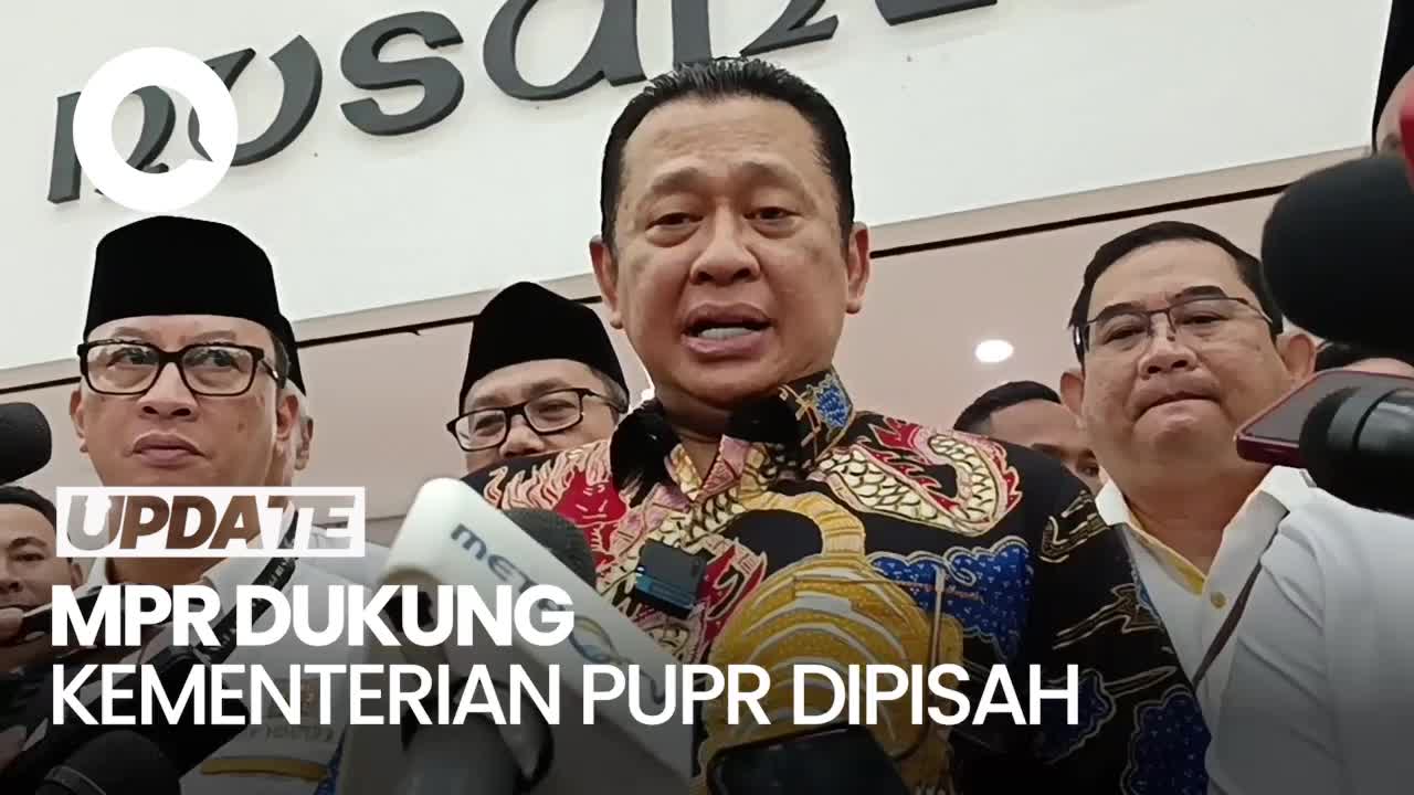 Bamsoet Dukung Kementerian PU Dan Perumahan Rakyat Dipisah Di Era Prabowo