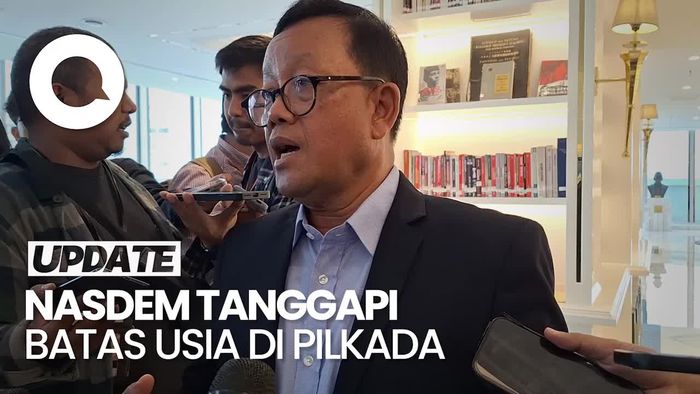 NasDem soal MA Ubah Batas Usia Cagub-Cawagub: Cukuplah Sekali
