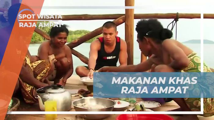 Mencicipi Kelezatan Sagu, Makanan Khas Raja Ampat