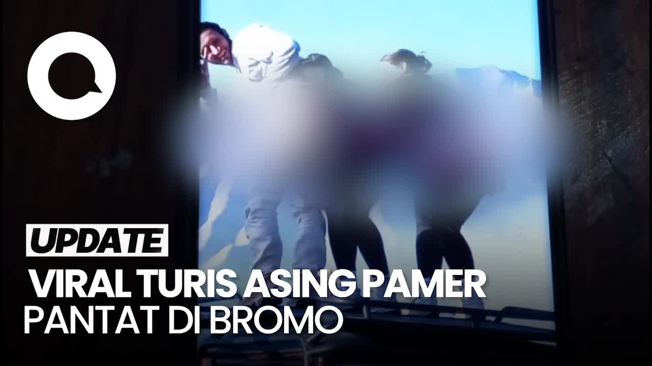 3 Turis Asing Foto Pamer Pantat di Bromo Diperiksa Polisi