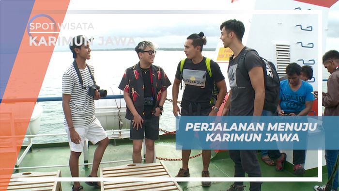 Menikmati Perjalanan Naik Kapal Fery Menuju Pulau Karimun Jawa