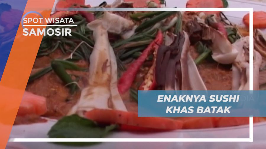 Menikmati Lezatnya Kuliner Sushi Ala Warga Batak, Samosir