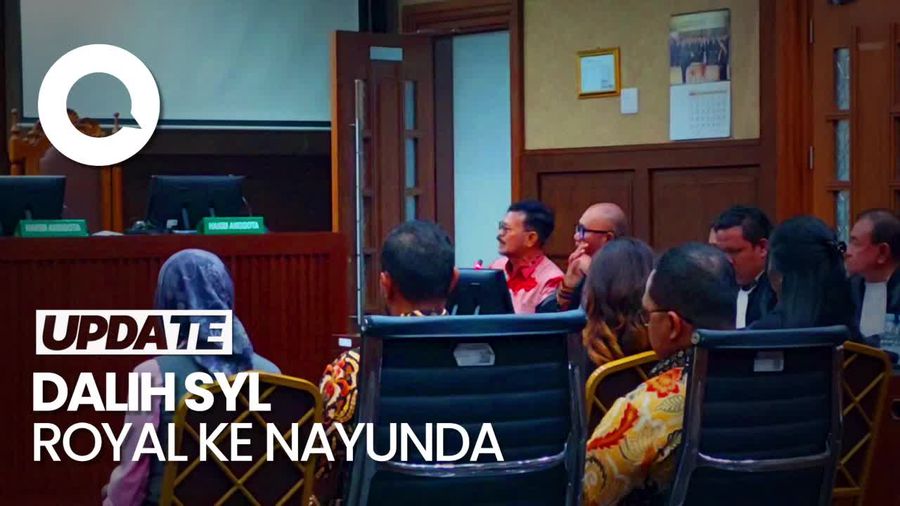 Dalih SYL Royal ke Biduan, Ungkap Utang Budi-Ingin Bantu Warga Sesuku