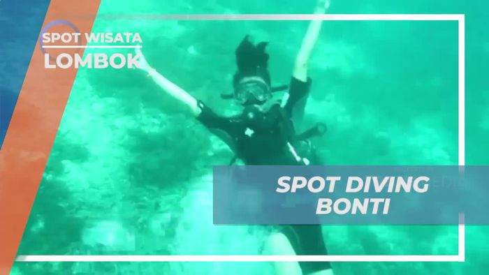 Bonti, Spot Diving Indah Dengan Bangkai Kapal Karam di Lombok