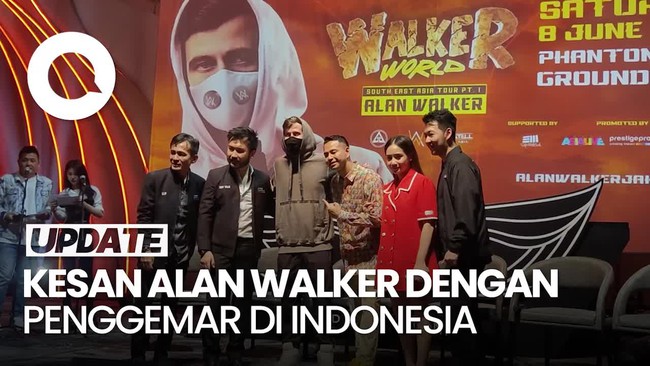 Sebut Indonesia Spesial, Alan Walker Terkesan dengan Dukungan Penggemar