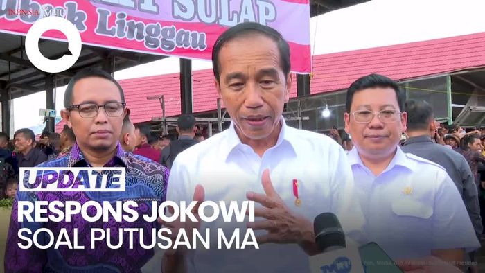 Jokowi Respons Putusan MA soal Batas Usia Kepala Daerah: Tanyakan ke MA
