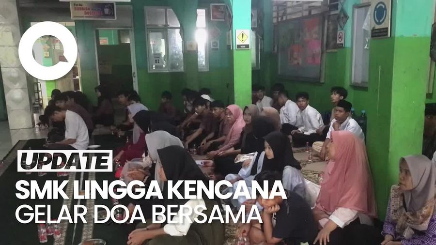 SMK Lingga Kencana Gelar Doa Bersama untuk Korban Kecelakaan Bus di Subang