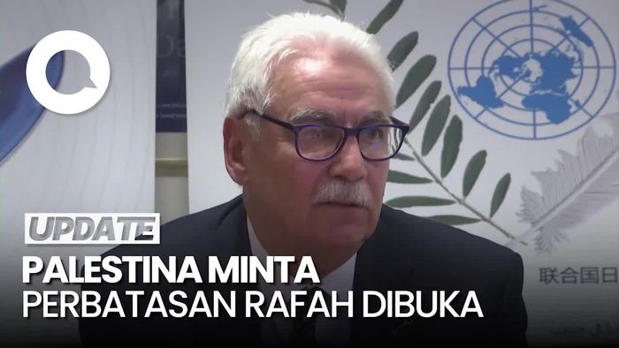 Menteri Palestina Minta AS Desak Israel Buka Penyeberangan Rafah