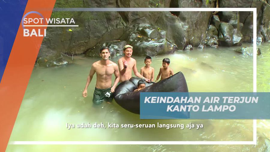 Melihat Dari Dekat Keindahan Air Terjun Kanto Lampo Setinggi 15 Meter, Bali