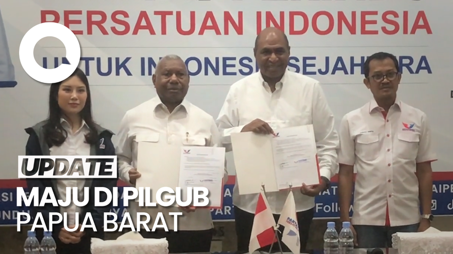 Perindo Resmi Dukung Dominggus-Mohamad Lakotani untuk Pilgub Papua Barat 