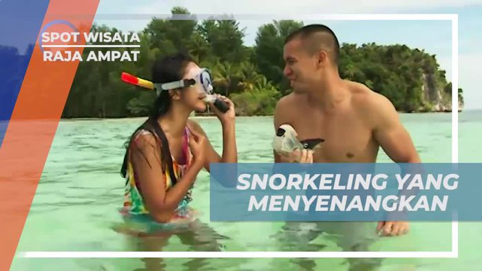 Snorkeling Menikmati Keindahan Bawah Laut Raja Ampat