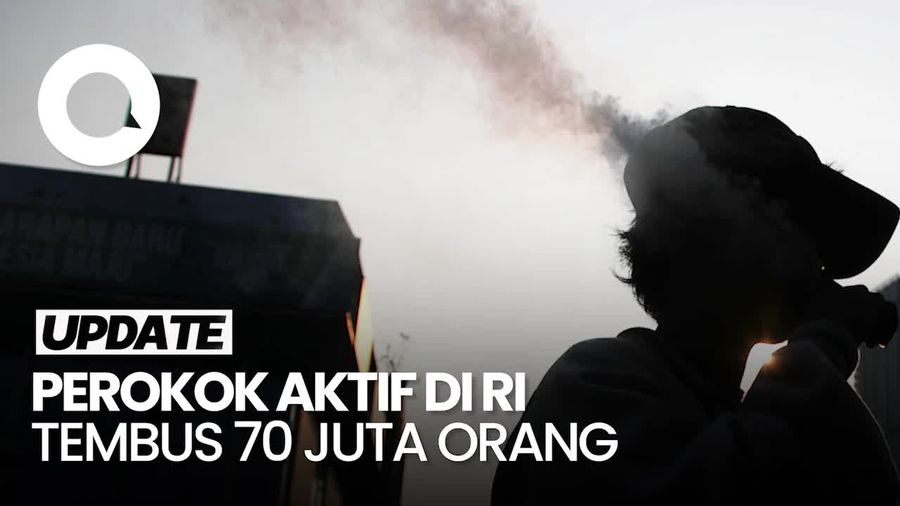 Gawat! Perokok Aktif di RI Meningkat, Mayoritas Anak Muda