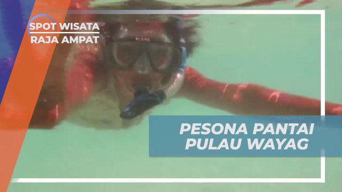 Menikmati Keindahan Laut Raja Ampat Dari Pantai Pulau Wayag