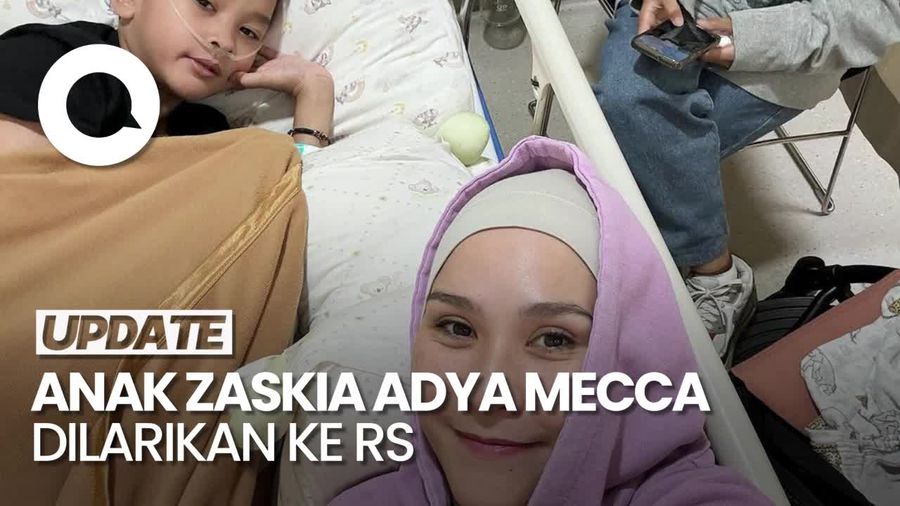 Anak Dilarikan ke RS karena Pneumonia, Zaskia Adya Mecca Lemas