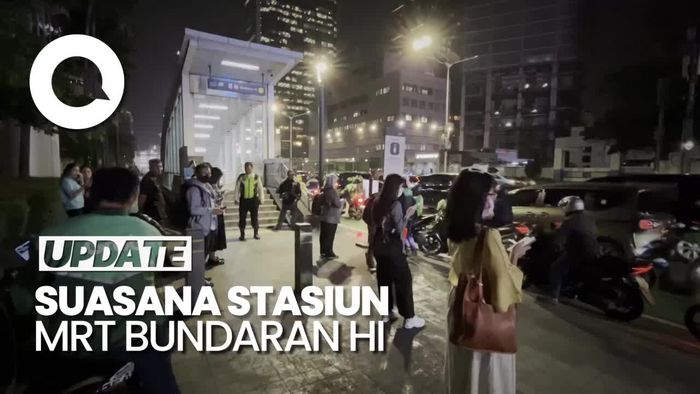 Operasional MRT Disetop, Penumpang Beralih Naik Ojol