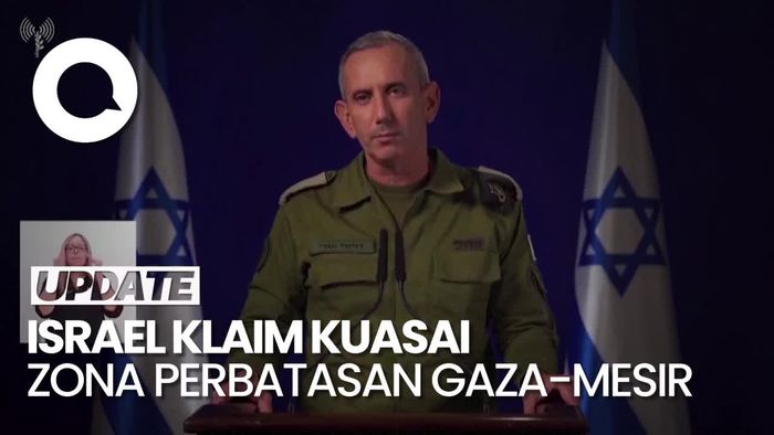 Israel Klaim Kuasai Zona Perbatasan Gaza-Mesir