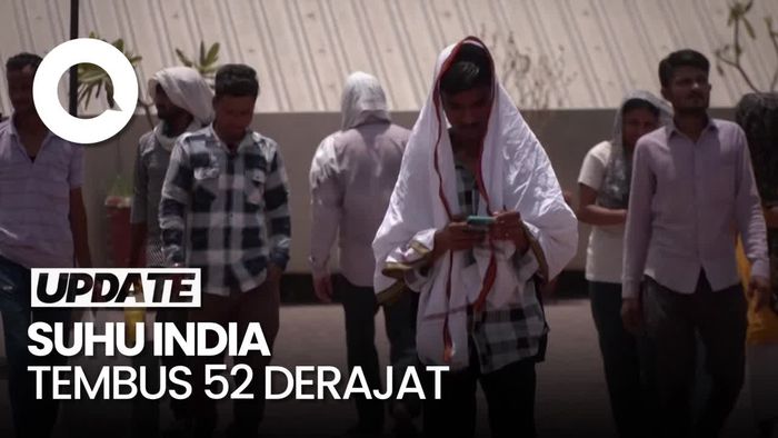 Rekor Panas Ektrem di India, Suhu Tembus 52 Derajat