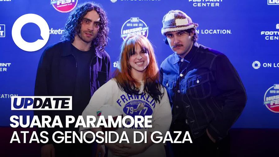 Sikap Tegas Paramore: Kami Tak Bisa Mendukung Genosida
