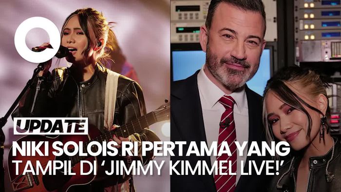 Lihat Penampilan Perdana NIKI Bawakan Lagu Baru di Jimmy Kimmel Live!