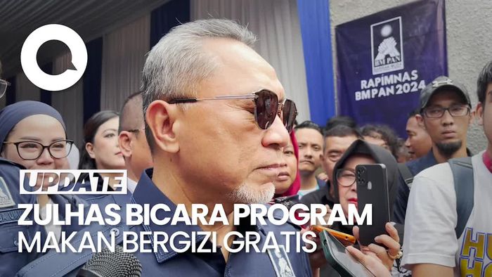 Zulhas soal Dana Makan Bergizi Gratis: Ada Uangnya, Lebih Dari Cukup