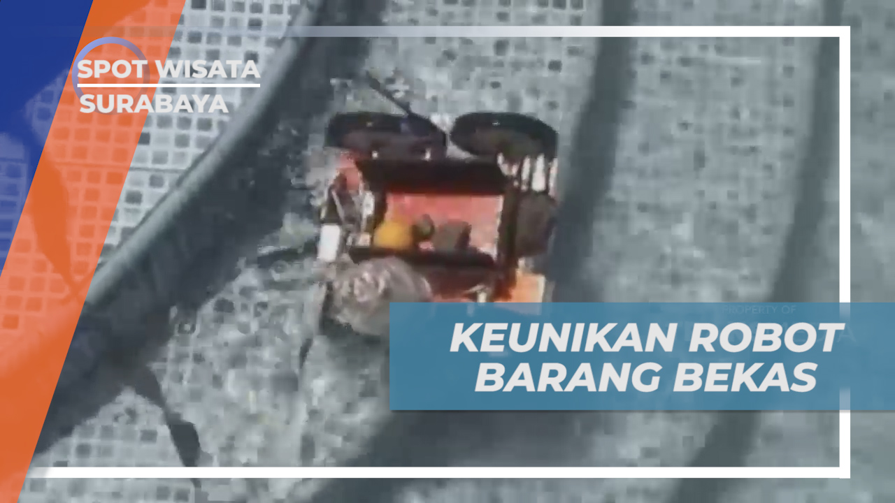 Adu Kreatifitas dengan Membuat Robot dari Barang Bekas, Surabaya