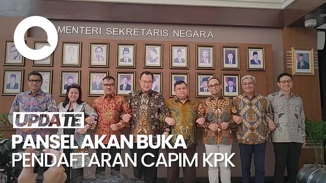 Pansel Buka Pendaftaran Capim Dan Calon Dewas KPK Mulai 26 Juni