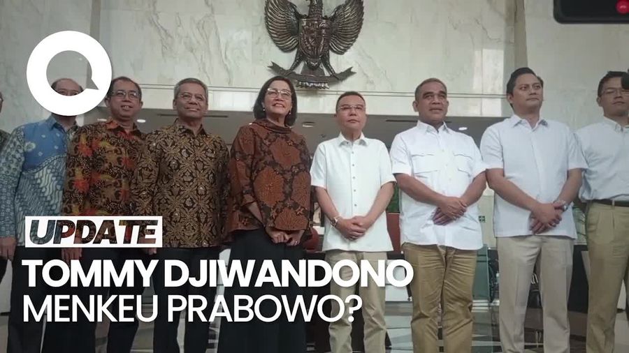 Dikenalkan Langsung Sri Mulyani, Tommy Djiwandono Menkeu Prabowo? 