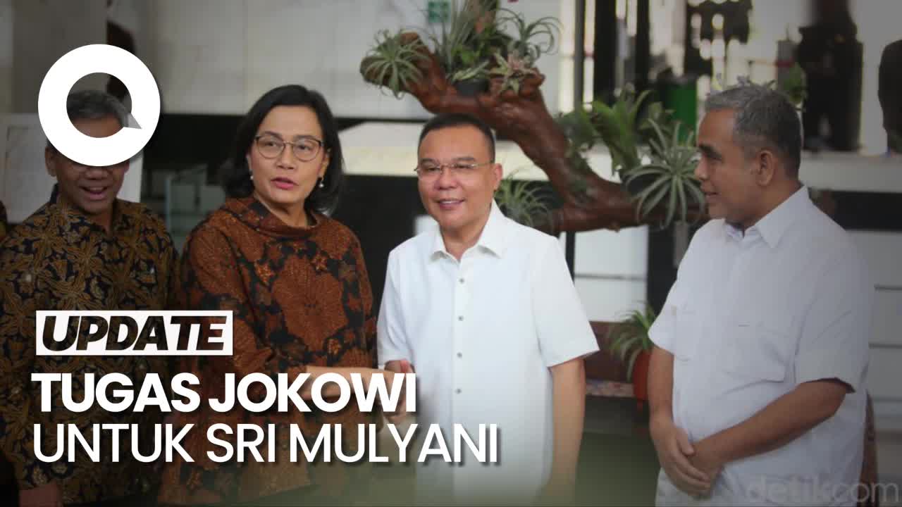 Arahan Jokowi Ke Sri Mulyani Soal Transisi Ke Pemerintahan Prabowo