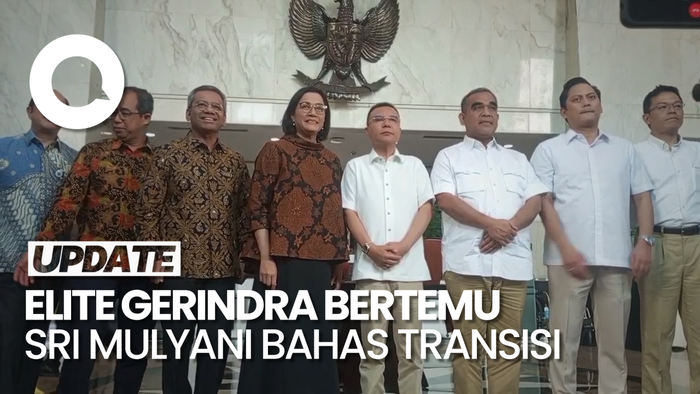 Elite Gerindra Temui Menkeu, Bahas Transisi ke Pemerintahan Prabowo-Gibran