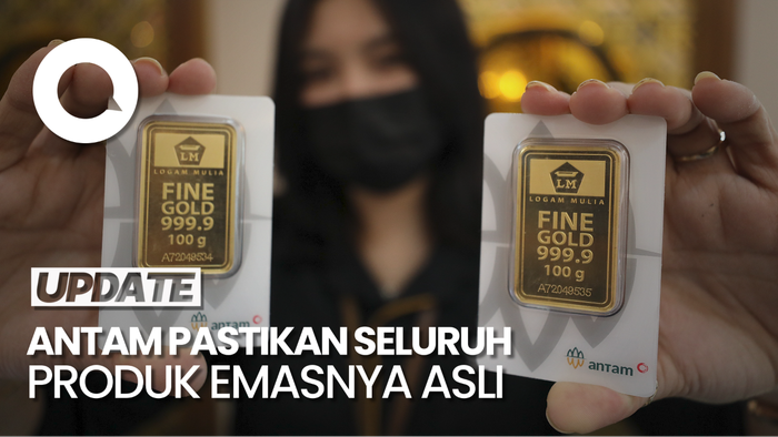 Heboh Kasus Emas Palsu 109 Ton, Antam Pastikan Keaslian Seluruh Produk
